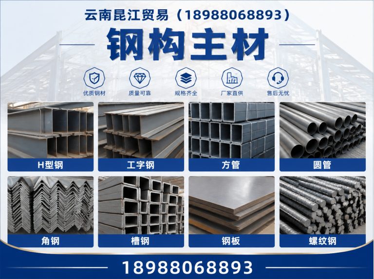西山区H型钢展示图
